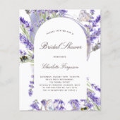 Begrotingsuitnodiging voor vrijgezellenfeest laven flyer (Voorkant)