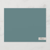 BEGROTINGSVakantie Joy Foto gepersonaliseerde Kaar (Achterkant)