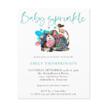 Begrotingsverklikkerige Koe die Blauwgroen Baby sp