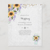 BEGROTINGSVERZOEKEN - Rustige zonnebloemen (Voorkant)