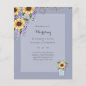 BEGROTINGSVERZOEKEN - Rustige zonnebloemen Flyer (Voorkant)