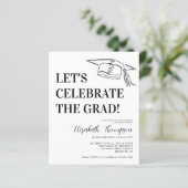 Begrotingsviering Afstuderen Eenvoudige GraduParti (Staand voorkant)