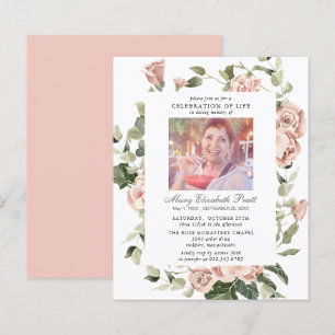 Begrotingsviering van de foto van Life Pink Floral