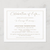 Begrotingsviering van de gouden grens van het leve (Voorkant)