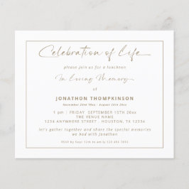 Begrotingsviering van de gouden grens van het leve