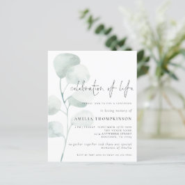 Begrotingsviering van de "Life Sage Eucalyptus Inv