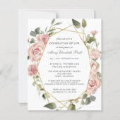 Begrotingsviering van de uitnodiging tot het indie (Voorkant)