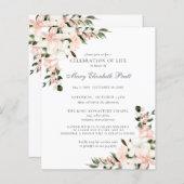 Begrotingsviering van de uitnodiging tot het indie (Voorkant / Achterkant)