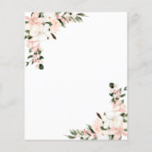 Begrotingsviering van de uitnodiging tot het indie (Achterkant)