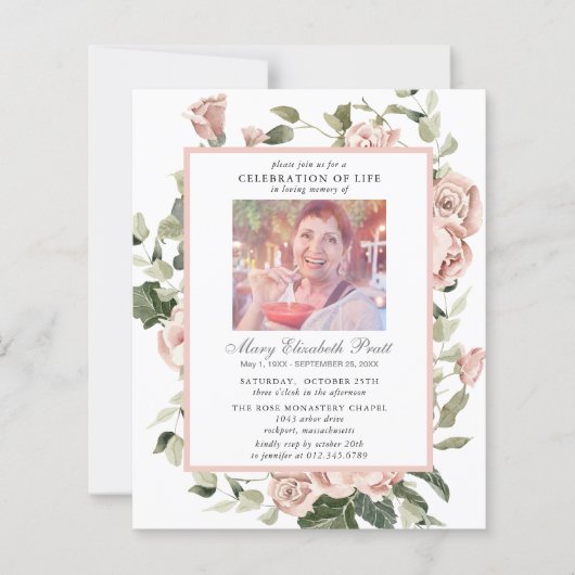 Begrotingsviering van de uitnodiging tot het indie (Voorkant)