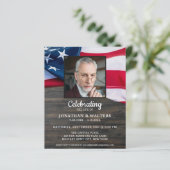 Begrotingsviering van de uitnodiging tot het indie (Staand voorkant)