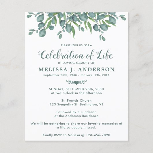 begrotingsviering van het leven van de egyptusgene (Voorkant)