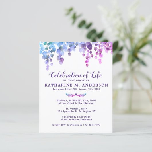 Begrotingsviering van het Paars-groene leven in he (Staand voorkant)