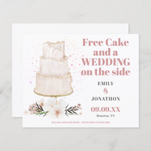 Begrotingsvrij snoepje op de zijkant sparen de dat (Voorkant / Achterkant)