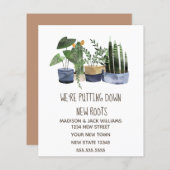 Begrotingswijziging adres | Verplaatsingsaankondig (Voorkant / Achterkant)