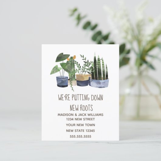 Begrotingswijziging adres | Verplaatsingsaankondig (Staand voorkant)