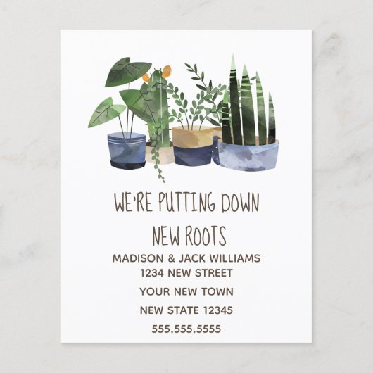 Begrotingswijziging adres | Verplaatsingsaankondig (Voorkant)