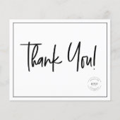 Begrotingszaken Logo Sociale Website Code Dank u Flyer (Voorkant)