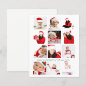 begrotingszonen groet twaalf foto's gepersonalisee (Voorkant / Achterkant)