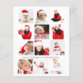 begrotingszonen groet twaalf foto's gepersonalisee (Voorkant)