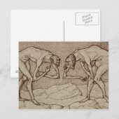 Begruessung Briefkaart (Voorkant / Achterkant)