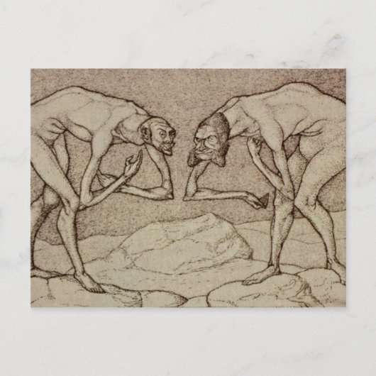 Begruessung Briefkaart (Voorkant)