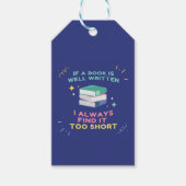 Begunstigde Lezer I - Jane Austen Quote Cadeaulabel (Voorkant)