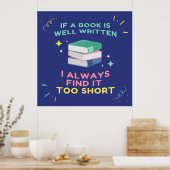 Begunstigde Lezer I - Jane Austen Quote Poster (Keuken)