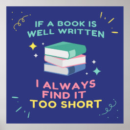 Begunstigde Lezer I - Jane Austen Quote Poster