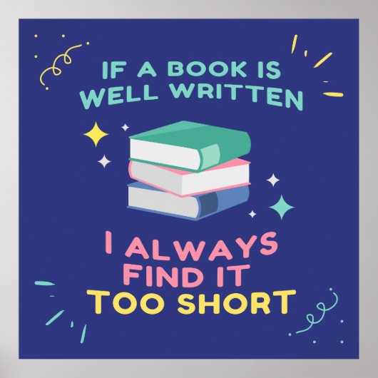 Begunstigde Lezer I - Jane Austen Quote Poster (Voorkant)