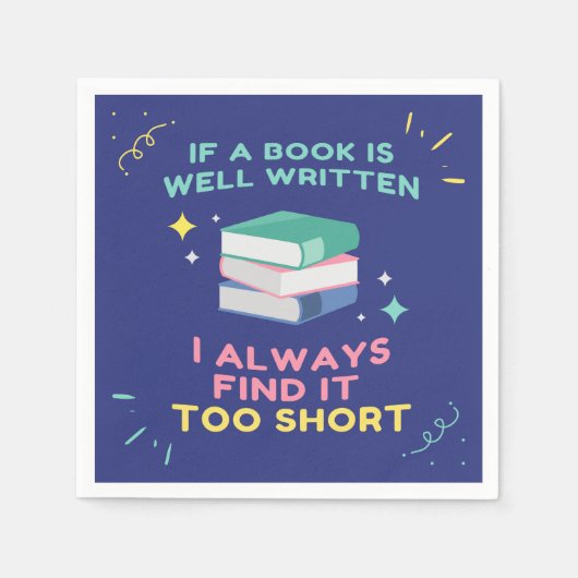 Begunstigde Lezer I - Jane Austen Quote Servet (Voorkant)