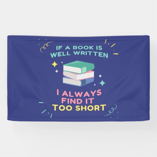 Begunstigde Lezer I - Jane Austen Quote Spandoek (Horizontaal)
