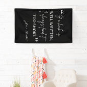 Begunstigde Lezer II - Jane Austen Quote Spandoek (Insitu)