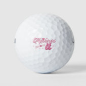 Behaalde het Masterdiploma Afgestudeerd MBA Afstud Golfballen (Voorkant)