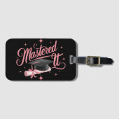 Behaalde het Masterdiploma MBA Afgestudeerd Bagagelabel (Voorkant (horizontaal))