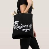 Behaalde het Masters Afstuderen Afgestudeerd Grad  Tote Bag (Dichtbij)