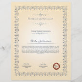 Behaalde resultaten flyer (Voorkant)