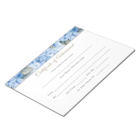 Behaalde resultaten notitieblok (Schuin)