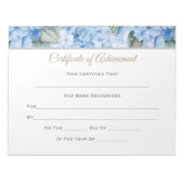 Behaalde resultaten notitieblok (Voorkant)