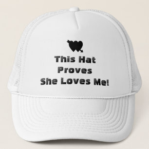 Behaalt me Valentijn Romantic Quote Trucker Pet