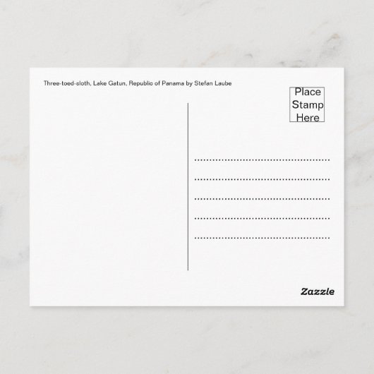 Behagen in het stille geboomte briefkaart (Achterkant)