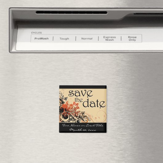 behalve de datum : bloembries : magneet (Insitu (Vaatwasser))