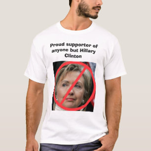 Behalve Hillary Clinton T-shirt