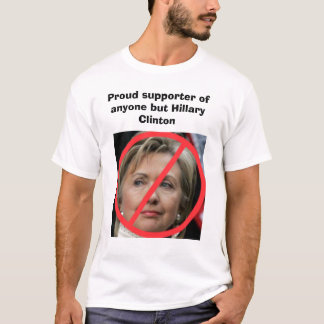 Behalve Hillary Clinton T-shirt