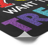 Behandel anderen de manier waarop je behandeld wil poster (Hoek)