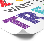 Behandel anderen de manier waarop je behandeld wil poster (Hoek)