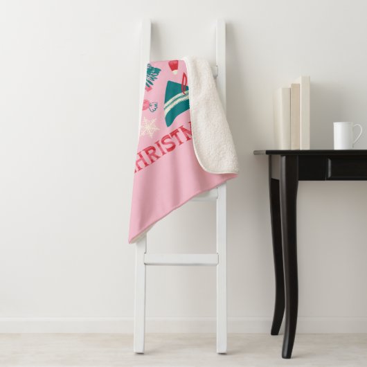 Behandel elke dag als Kerstmis Sherpa Deken (In situ)