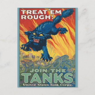 Behandel 'Em Rough - Doe mee met de Tanks Briefkaart