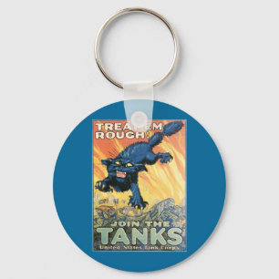 Behandel 'Em Rough - Doe mee met de Tanks! Sleutelhanger