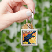 Behandel 'em Rough' - Doe mee met de Tanks Sleutelhanger (Hand)